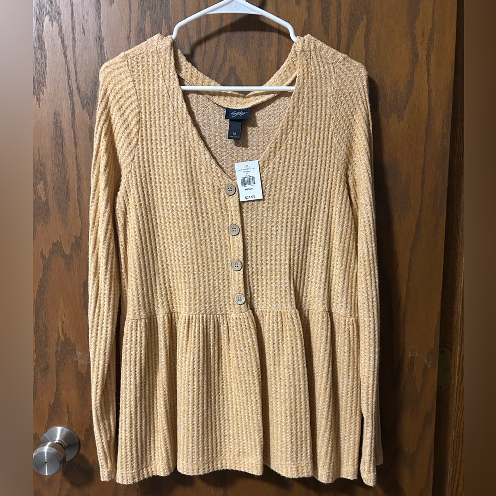 Daytrip Babydoll Top NWT